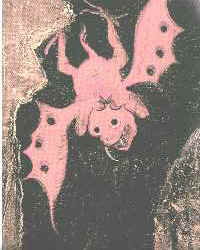 Espritus Infernales. Retablo de San Antonio Abad y Santa Margarita. Detalle Lluis Borrasna 1405-1414