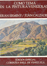 Portada del libro "Paisaje como tema en la pintura Venezolana" de Juan Calzadilla