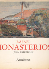 Portada del libro "Rafael Monasterios" de Juan Calzadilla