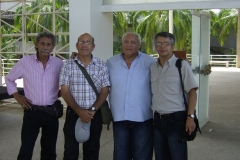 Rafael Martinez, Joaquin Latorraca, Pedro Piña y Rómulo Contreras.