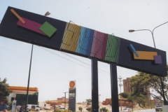 2004.- Escultura "Código Visual 1149" Barquisimeto, Estado Lara, Venezuela.