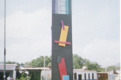 2002.- Escultura "Código Visual 1000" Barquisimeto, Estado Lara, Venezuela.
