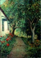 Brandt F Paisaje - casa de hacienda de Bello Monte. Circa 1927 Óleo sobre tela 58,6 x 42,2 cm CONAC.jpg
